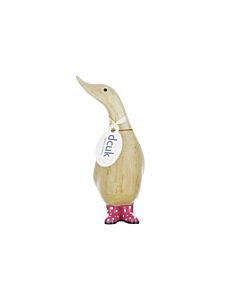 DCUK Dinky Ducks - Spotty Welly -  Pink